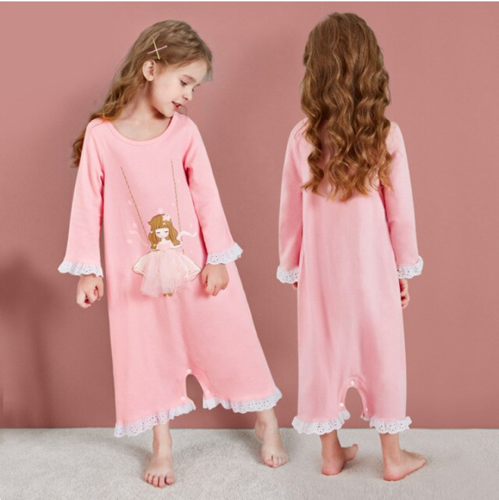 Pyjama à manches longues pour princesse